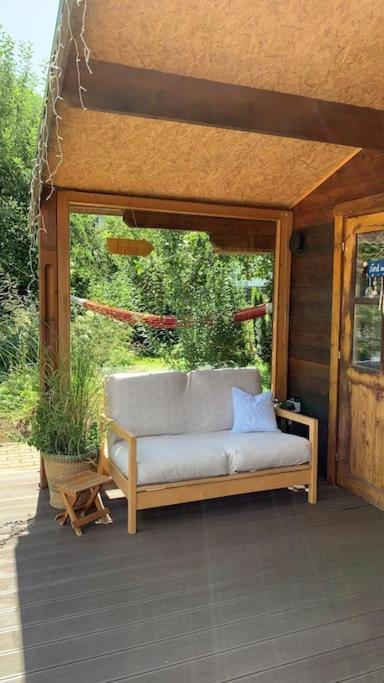 Strandlust Doebeln - Bungalow Fuer Eine Gemuetliche Auszeit Exterior photo